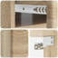 49cm W Manufactured Wood Bedside Table-759877005