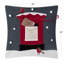 Housse de coussin décoratif de Noël 18 po x 18 po