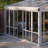  12' Wide Real Glass Sunroom Greenhouse Patio Addition In – Tempered Glass & Aluminum Frame-116416040