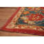 Tapis traditionnel Oushak pré-1900 à teinture végétale 9 x 11