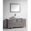  Ensemble de meuble-lavabo simple 60 "avec miroir 60"-27042754
