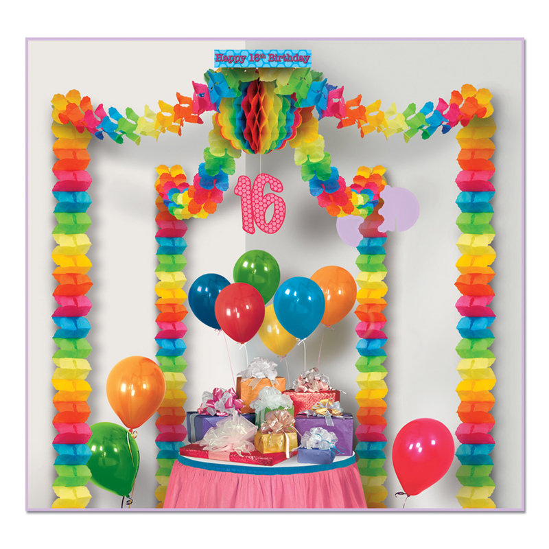 "16th" Birthday Party Canopy