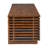 Linea Wide Entertainment Stand Walnut