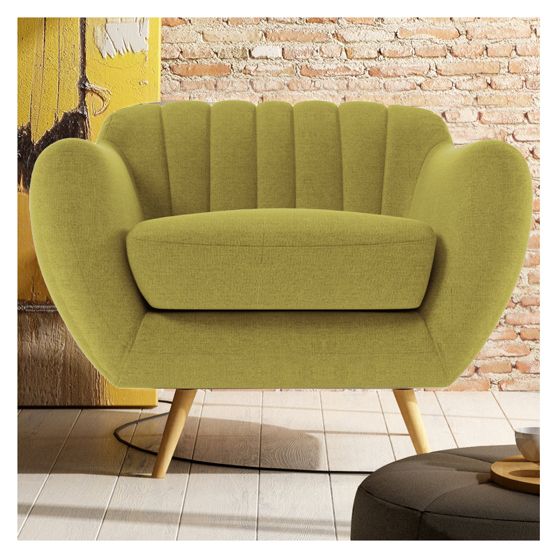 Katharine Upholstered Armchair, Ibiza Lime