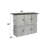 Brancaster Bar Table W/Marble Top