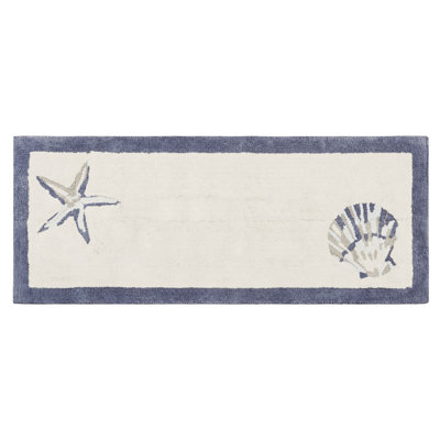 Tapis pour salle de bain réversible Gracie Mills Villanueva