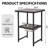 Solomie Rectangular Outdoor Bar Table-1053750654