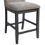 5PC Counter Set with Table and 4 Chairs in Espresso