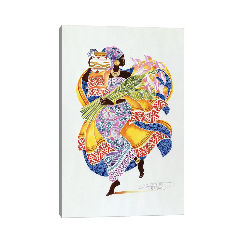Jaha by Keith Mallett - Wrapped Canvas Print, 101.6 cm H x 66.04 cm W x 1.91 cm D