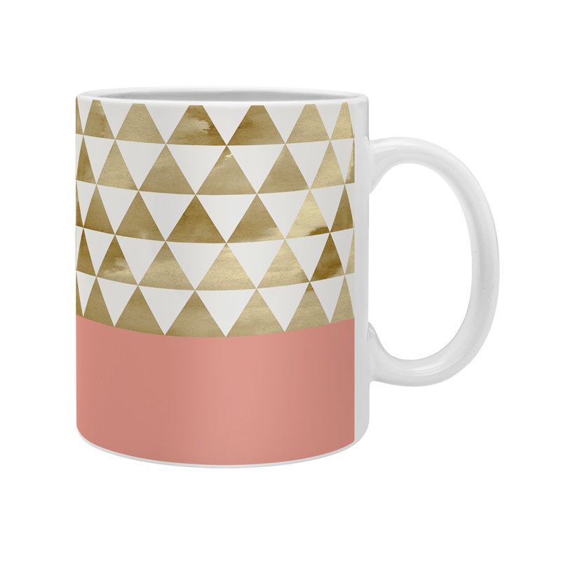 Grande tasse à café Bojanovice, Doré