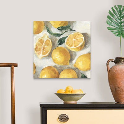 " Fresh Lemons II " by Emma Caroline Painting Print