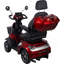 Scooters à 4 roues robustes pour les personnes âgées et les adultes HS4W-B1R