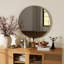 80cm bathroom mirror, round mirror, wall mount