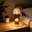 Flameless Crystal Candle Warmer Lamp with Timer and Dimmer, Adjustable Height for Home Decor, Pearl White-117085529
