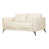Cream Genuine Leather
