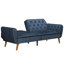 Full / Double 210.8cm Velvet Futon Sofa-71882461