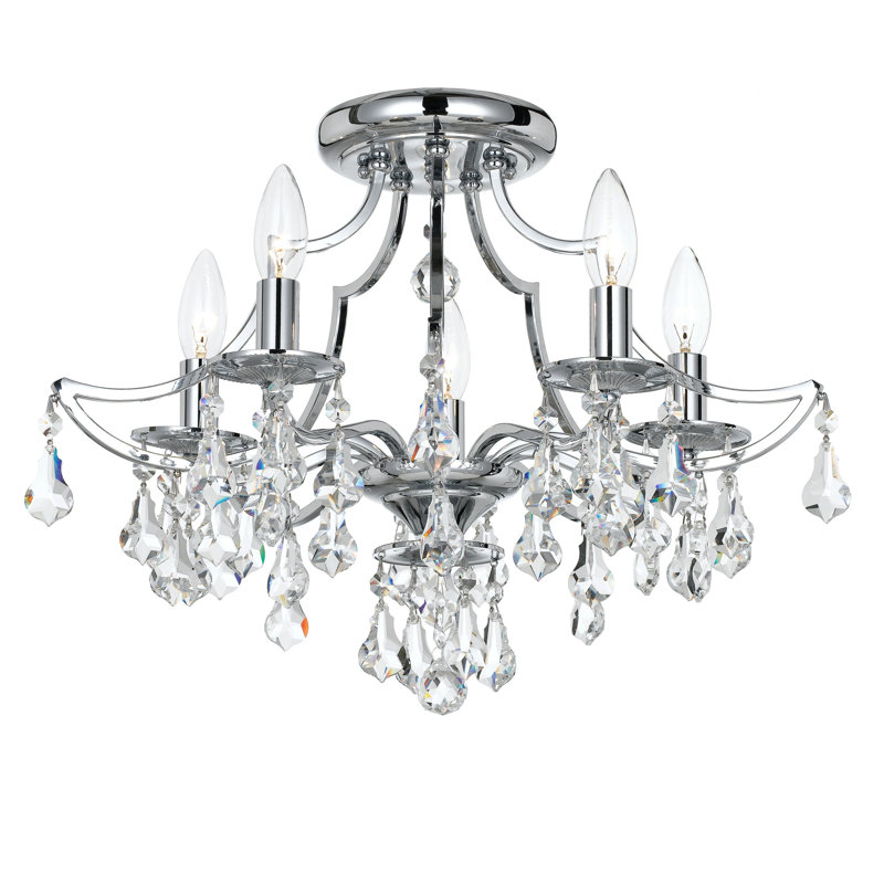 Ruano 5 - Light 18.5" Semi Flush Mount