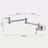 Wall Mount Folding Kitchen Pot Filler Faucet-118388249