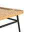 De 2 luxueuses chaises de salle à manger - brun avec pieds en fer, instructions d'assemblage fournies avec 2 chaises, structure à pieds, requis-388621968