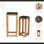 Ensemble de 2 tables Virael Virael
