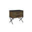 Table de chevet 2 tiroirs Almond