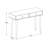 Yearby 42'' Console Table-40990152