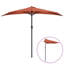  Balcon parasol en aluminium à moitié