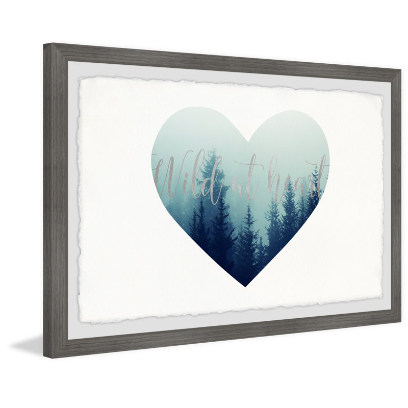 Wild At Heart II - Single Picture Frame Print, 41cm H x 61cm W