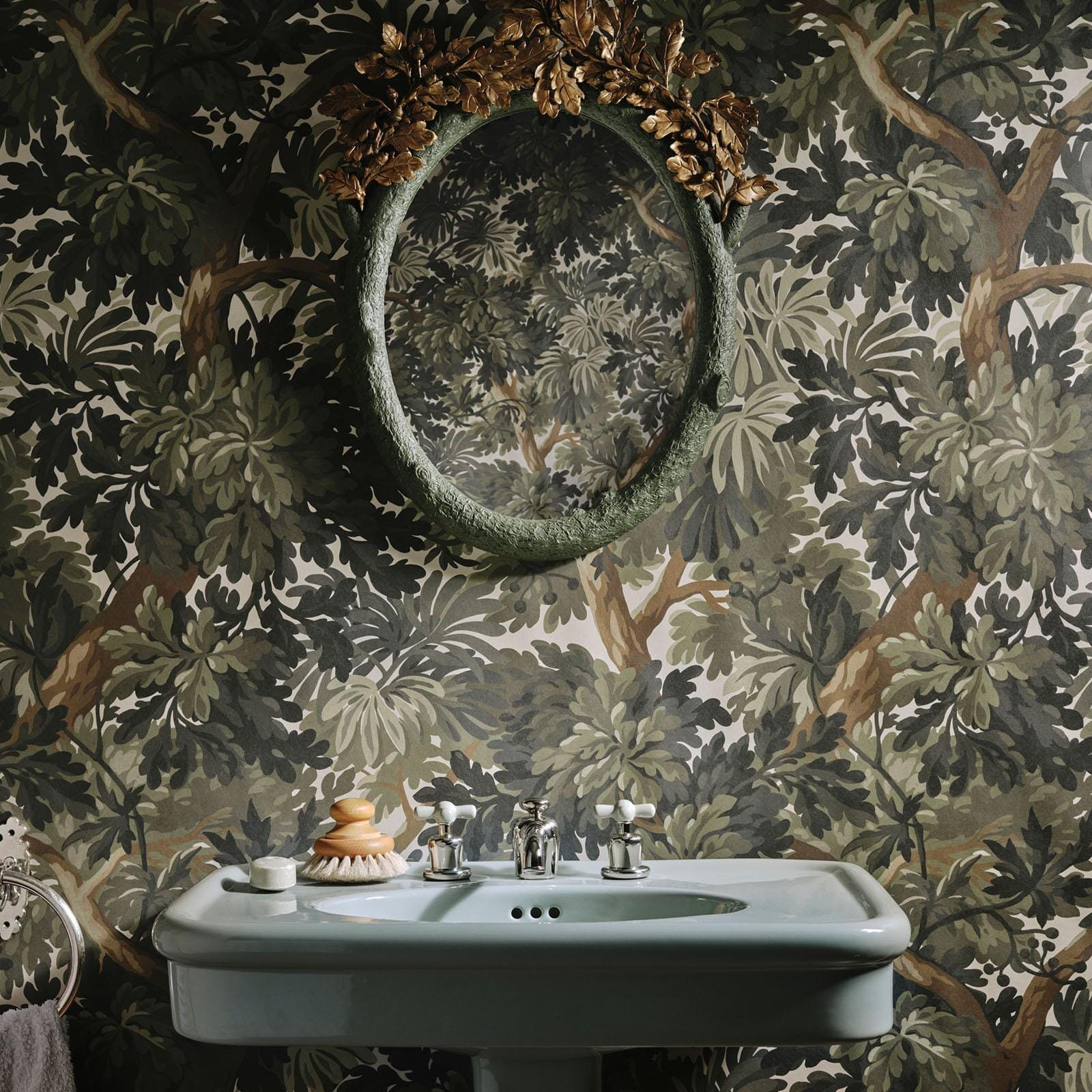 Foris Magna Wallpaper, Verdure, 32.81' L x 26.97" W