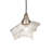 Kayme 1 - Light Brushed Nickel Unique/Statement Pendant