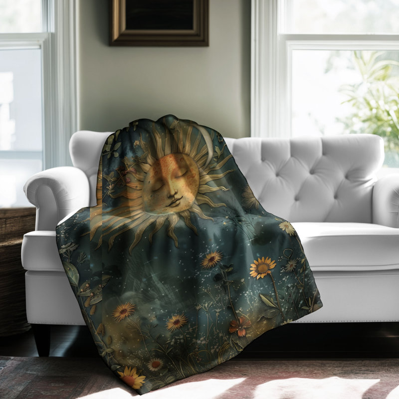 Couverture Enchanted Woodland Haven, L 80 po x l 60 po