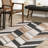 Rita SpinClean Chevron Machine Washable Area Rug-1089574142