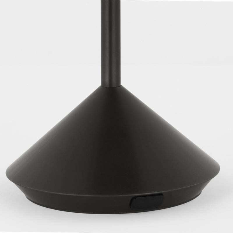 Moneta LED Table Lamp, 13" H x 4.3" W x 4.3" D