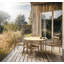 Sammen Outdoor Round Teak Garden Table