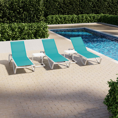 Chaise longue Wave