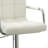 Contemporary Adjustable Swivel Arm Bar Stool With Cushion-1750651319