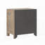 Table de chevet 2 tiroirs Lisque Brown