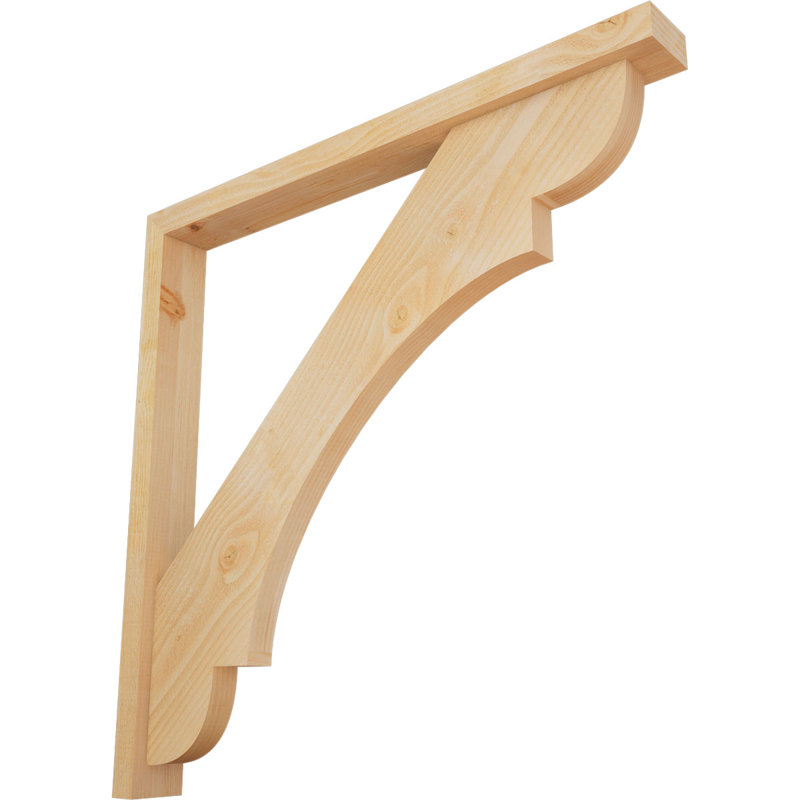 Support de bloc olympique avec entretoise décalée, 40 x 40, Sapin Douglas de l 4 po (scié brut)