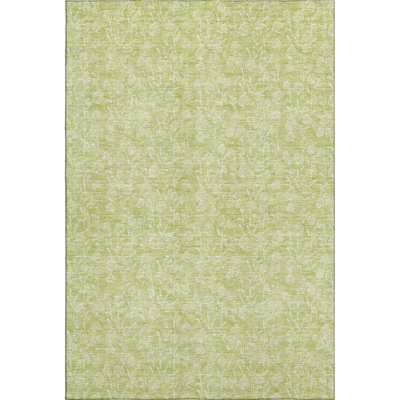 Premium Machine Washable Prisco Aloe Rug
