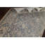Gris laine oriental/Tapis décoratif brun clair