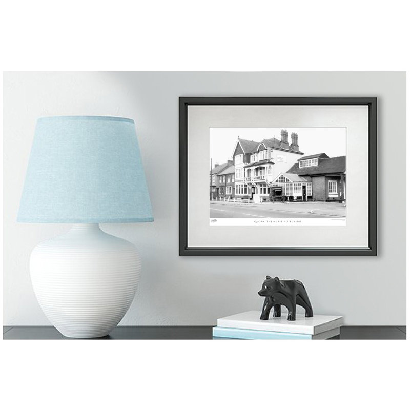Quorn, The Hurst Hotel C1965 - Single Picture Frame Print, 43.5cm H x 53.4cm W x 2.3cm D