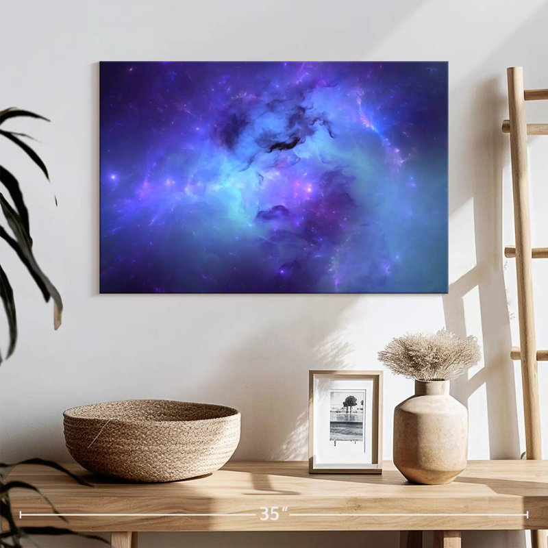 Oberle Blue Nebula, 16" H x 24" W