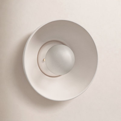 Rana Ceramic Flush Mounted Sconce