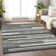 Premium Machine Washable Prisco Charcoal Rug