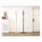 Natural Finish Modern Coat Rack Wood, 9 Hooks Coat Hanger Stand Entryway Home Furniture 1Pc