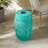 Elegant Solar Iron Side Table with Built-in Illumination-2023784854