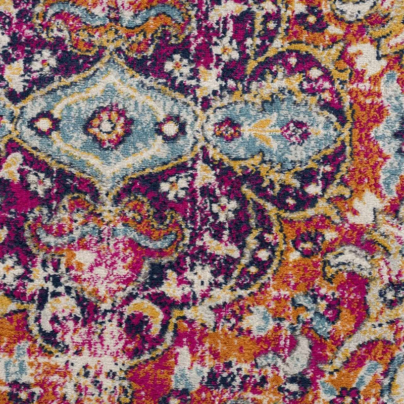 Favreau Oriental Indoor Rug, Rectangle 6'7" x 9'