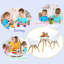 Fabian Kids 3 Piece Writing Table and Chair Set