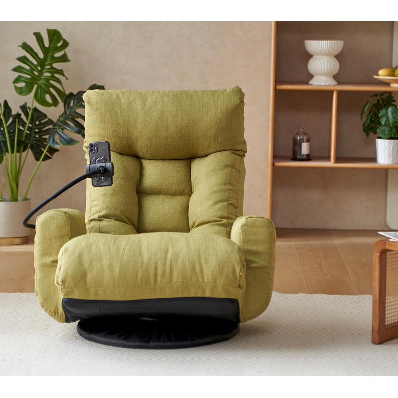 360 Degree Rotatable Sofa Chair,Rotatable seat Leisure Chair deck chair,Adjustable head and waist game chair lounge chair