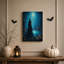 «Witch in Blue Moonlit Forest»-652321823